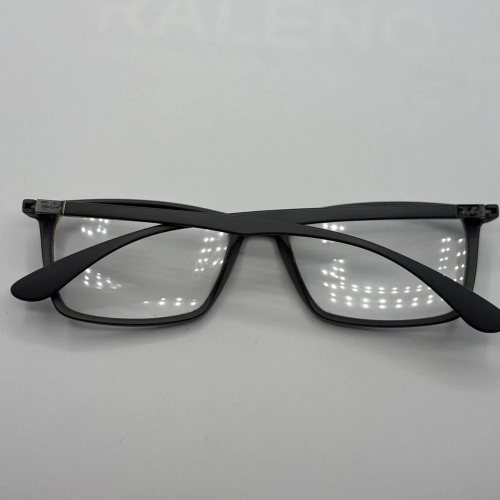 Ray Ban RB 7049 5521 Grey Eyeglasses Frame 56-17-145mm Made Italy #C399